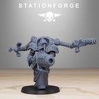 Scavenger Volatiles Infantry from StationForge/10 Tabletop, Wargame Miniatures +Gratis Bases