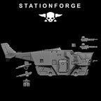 Scavenger Cutlass+ Crew (whole set) from StationForge/ Tabletop, Wargame Miniature +Gratis Base
