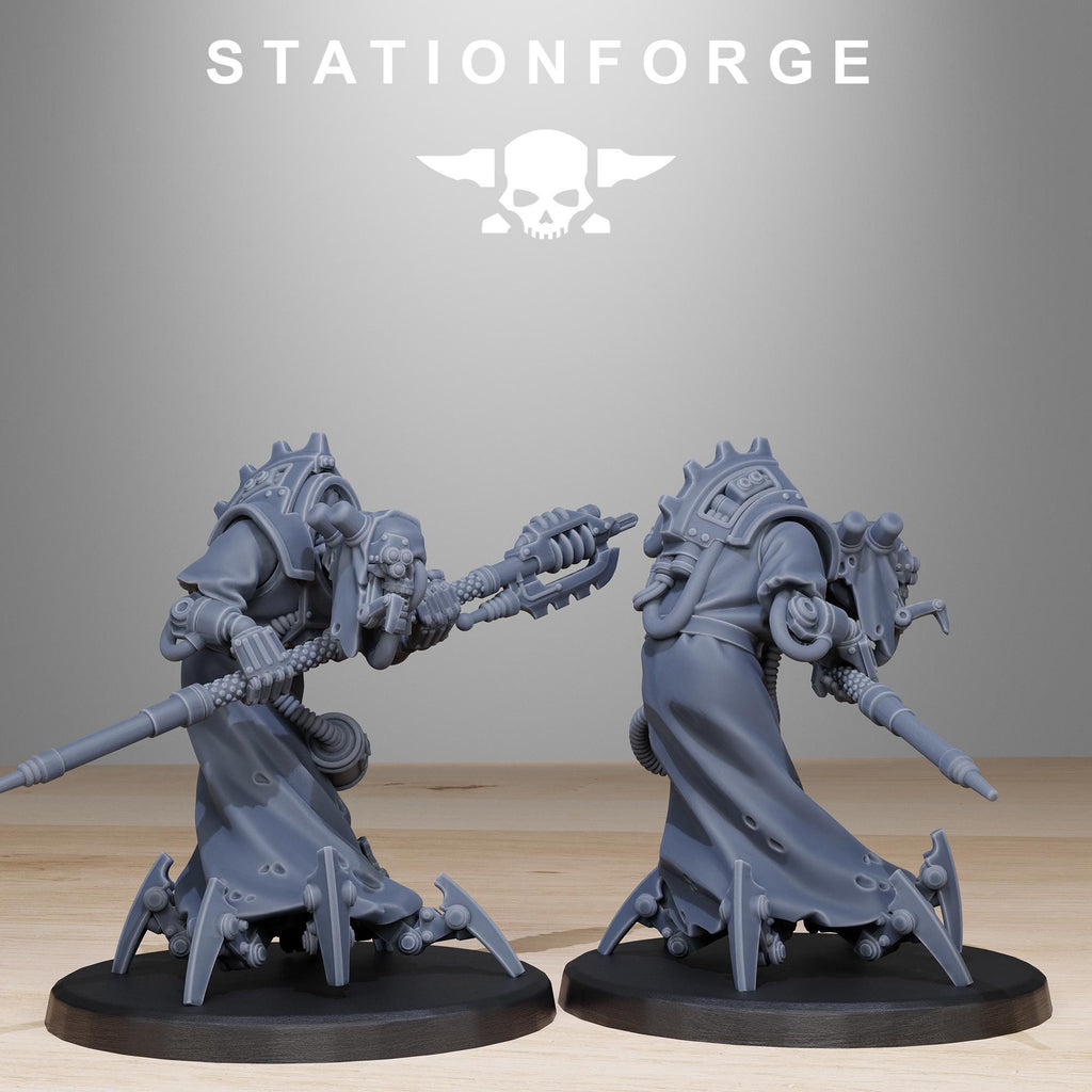 Scavenger Elders from StationForge/10 Miniatures +Gratis Bases