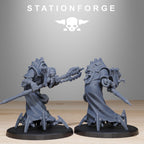 Scavenger Elders from StationForge/10 Miniatures +Gratis Bases