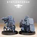 Scavenger Salvagers from StationForge/10 Miniatures +Gratis Bases