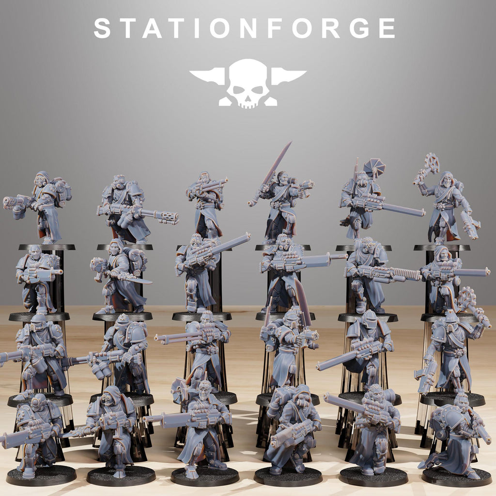 Scavenger Builder from StationForge/24 Miniatures +Gratis Bases