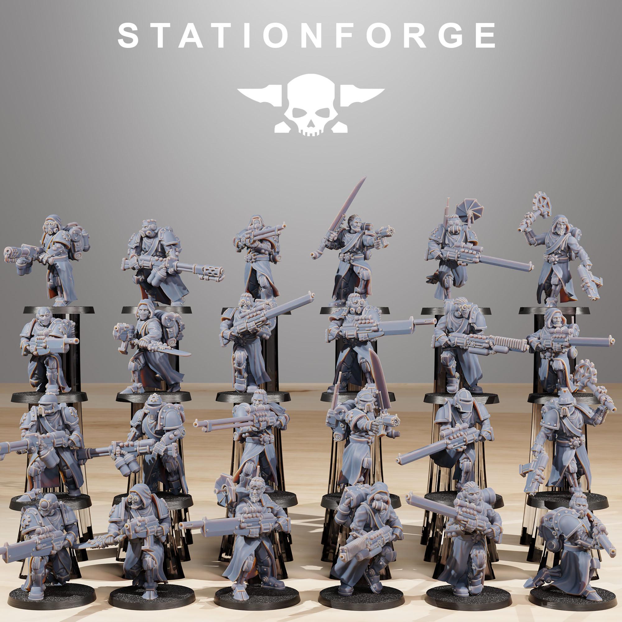 Scavenger Builder from StationForge/24 Miniatures +Gratis Bases