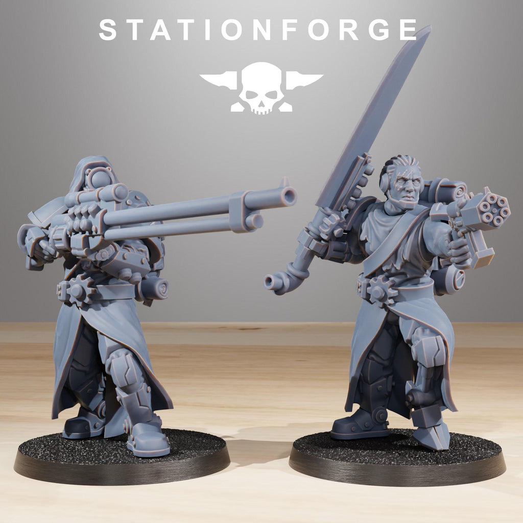 Scavenger Builder from StationForge/24 Miniatures +Gratis Bases