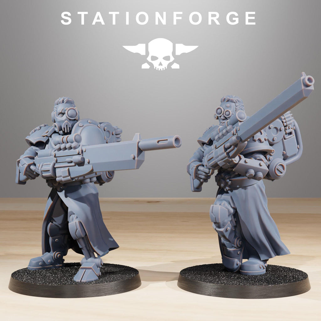 Scavenger Builder from StationForge/24 Miniatures +Gratis Bases