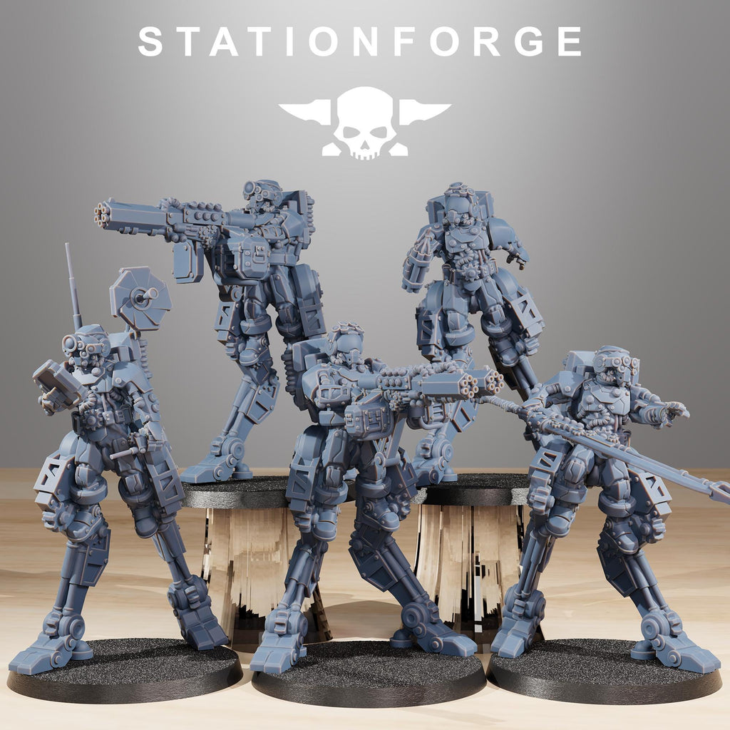 Scavenger Wayfarer from StationForge/10 Miniatures +Gratis Bases