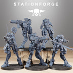 Scavenger Wayfarer from StationForge/10 Miniatures +Gratis Bases