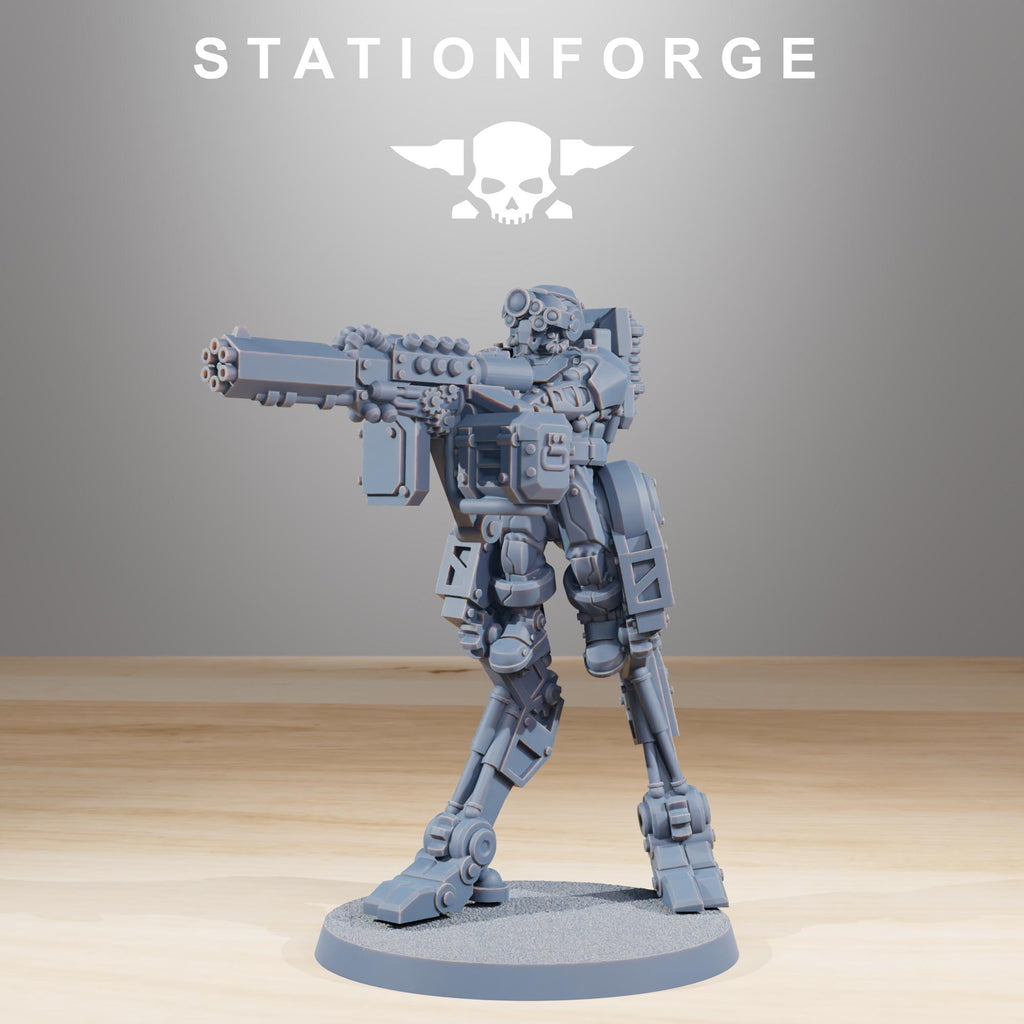 Scavenger Wayfarer from StationForge/10 Miniatures +Gratis Bases