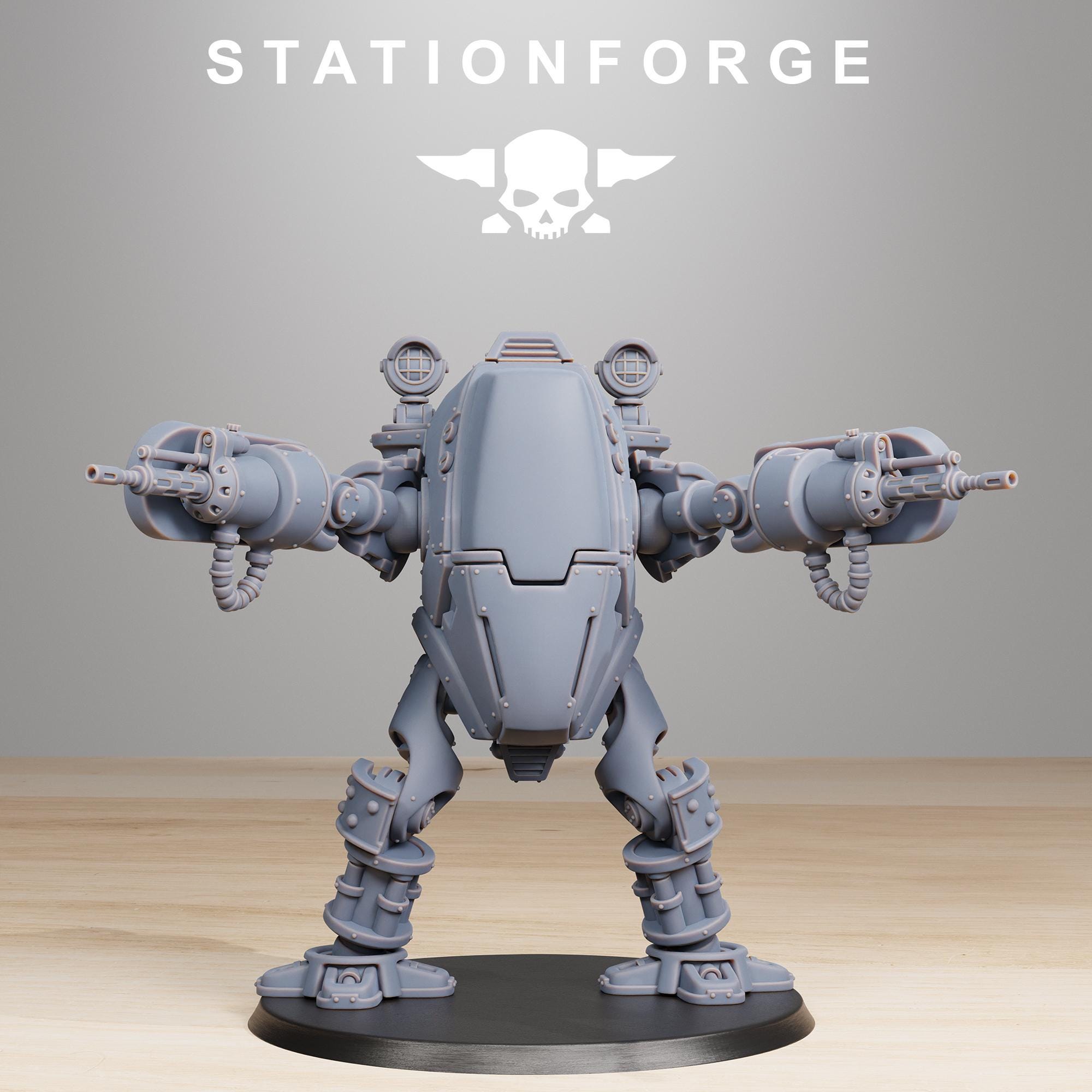 Scavenger Clankers from StationForge/1 Miniature +Gratis Base