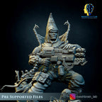 Imperial inquisitor Torquemada from MeshBrainLab/Wargame Miniature+ Gratis Base