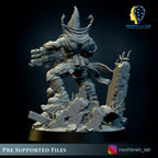 Imperial inquisitor Torquemada from MeshBrainLab/Wargame Miniature+ Gratis Base