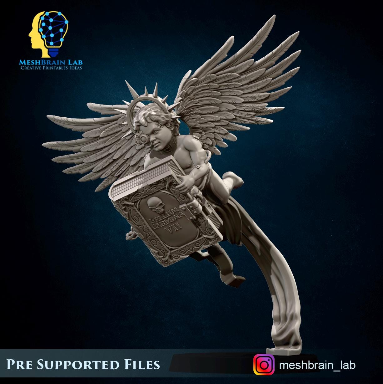 Cyber Servitors from MeshBrainLab/Wargame Miniature+ Gratis Base