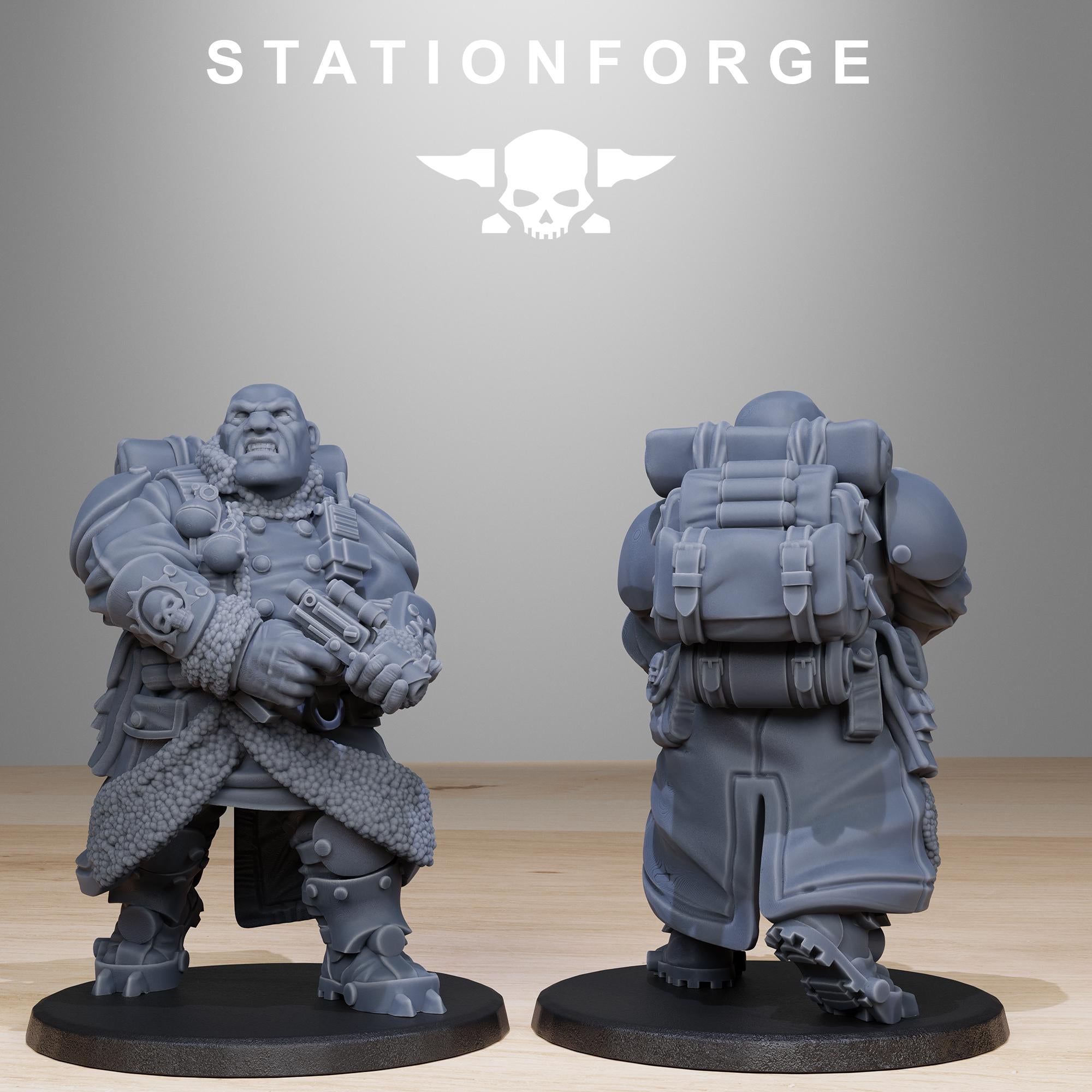 GrimGuard Frostwatch Mutants from StationForge/10 Miniatures +Gratis Bases