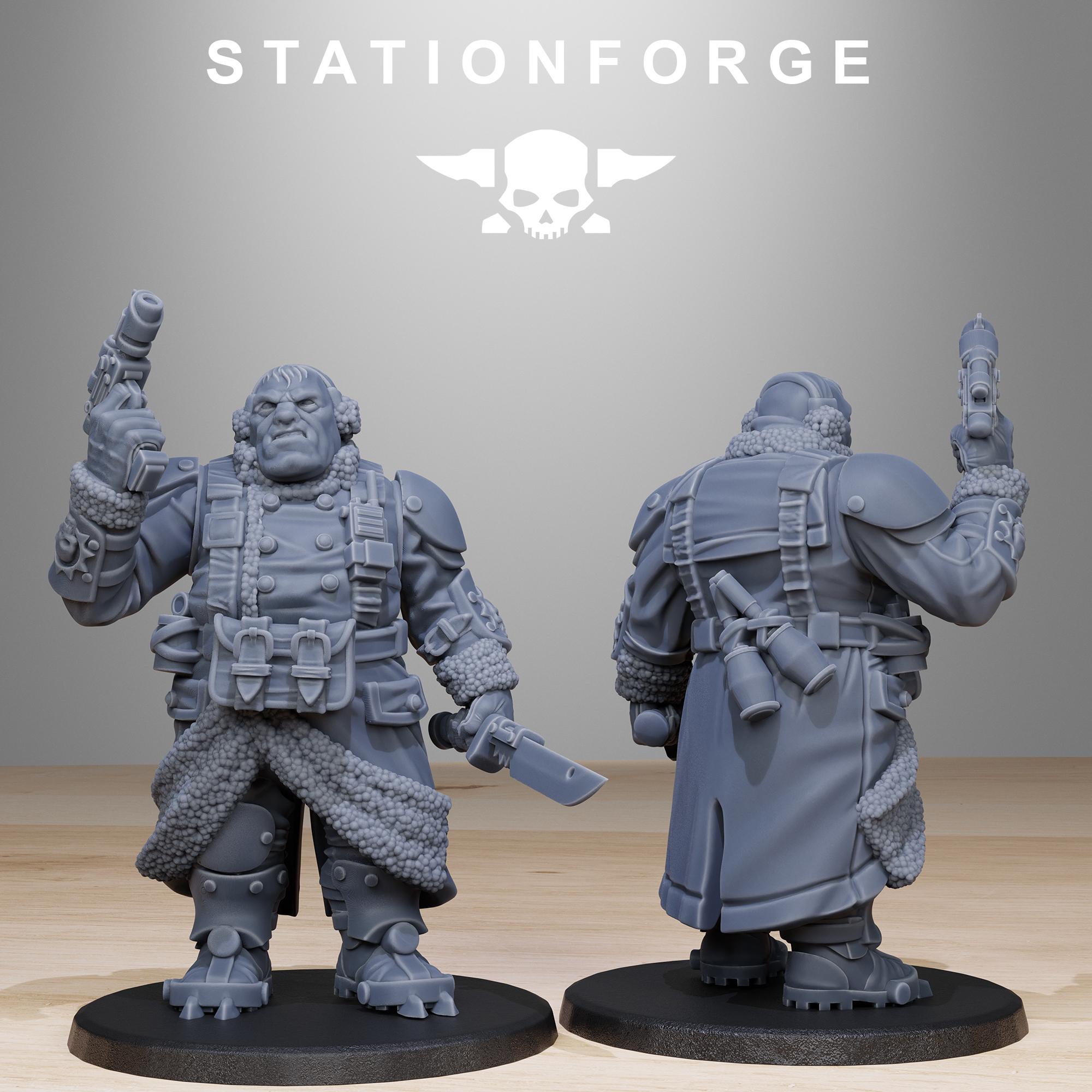 GrimGuard Frostwatch Mutants from StationForge/10 Miniatures +Gratis Bases
