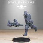 GrimGuard Counter Terrorists from StationForge/10 Miniatures +Gratis Bases