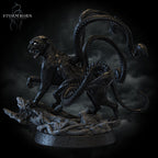 Displacer Beast from Stormborn Collectibles, Wargame Miniature+ Gratis Base