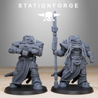 Socratis Militants from StationForge/10 Miniatures +Gratis Bases