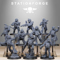 GrimGuard Divers from StationForge/10 Miniatures +Gratis Bases