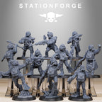 GrimGuard Divers from StationForge/10 Miniatures +Gratis Bases