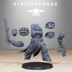 Socratis Militants from StationForge/10 Miniatures +Gratis Bases
