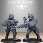 GrimGuard Divers from StationForge/10 Miniatures +Gratis Bases