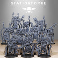Scavenger Octapods from StationForge/10 Miniatures +Gratis Bases