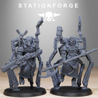 Scavenger Octapods from StationForge/10 Miniatures +Gratis Bases