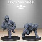 GrimGuard Paintball Squad from StationForge/10 Miniatures +Gratis Bases