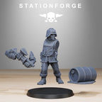 GrimGuard Paintball Squad from StationForge/10 Miniatures +Gratis Bases