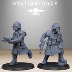 GrimGuard Militants from StationForge/10 Miniatures +Gratis Bases