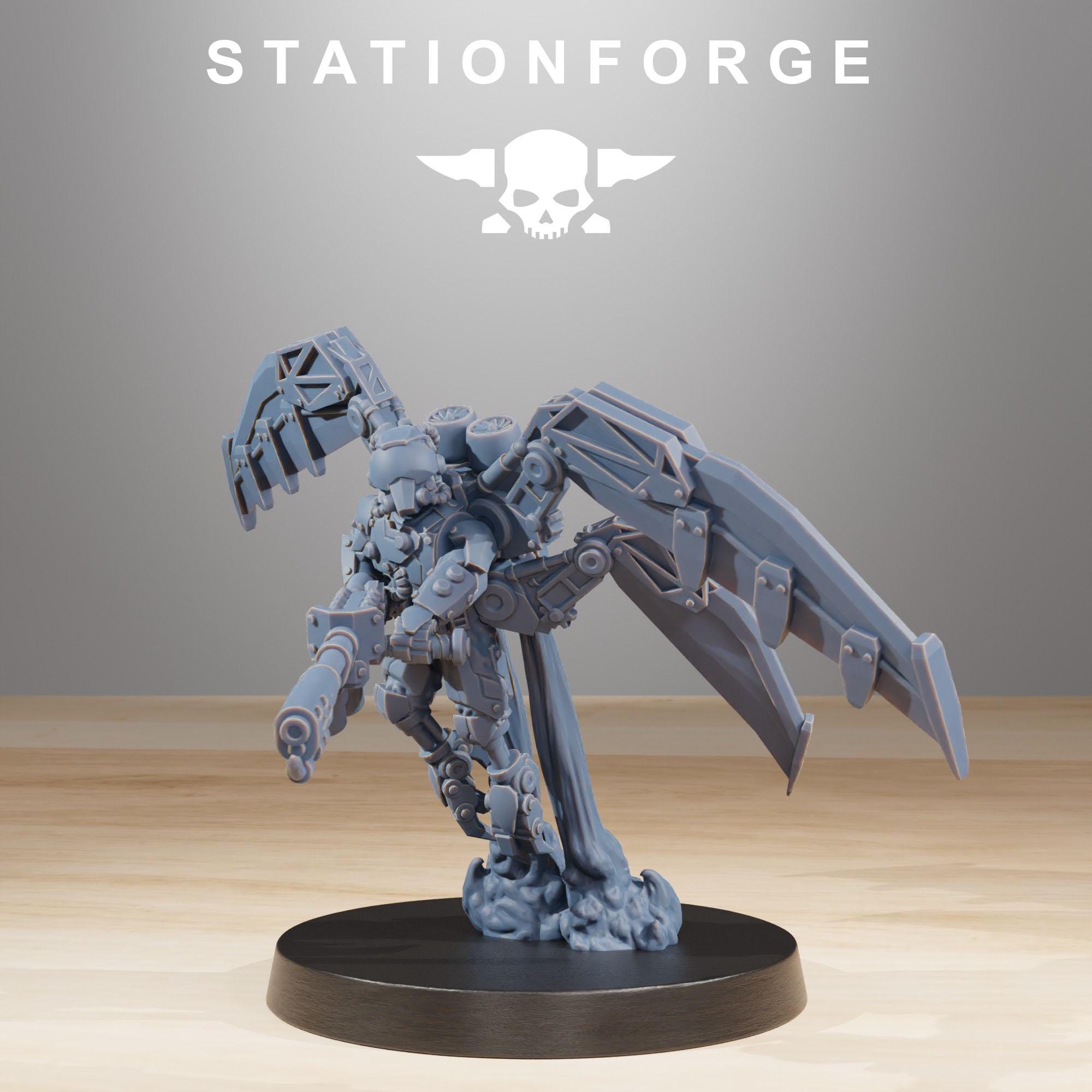 Scavenger_Strikers from StationForge/10 Miniatures +Gratis Bases