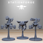 Scavenger Drones from StationForge/20 Miniatures +Gratis Bases