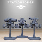 Scavenger Drones from StationForge/20 Miniatures +Gratis Bases
