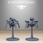 Scavenger Drones from StationForge/20 Miniatures +Gratis Bases