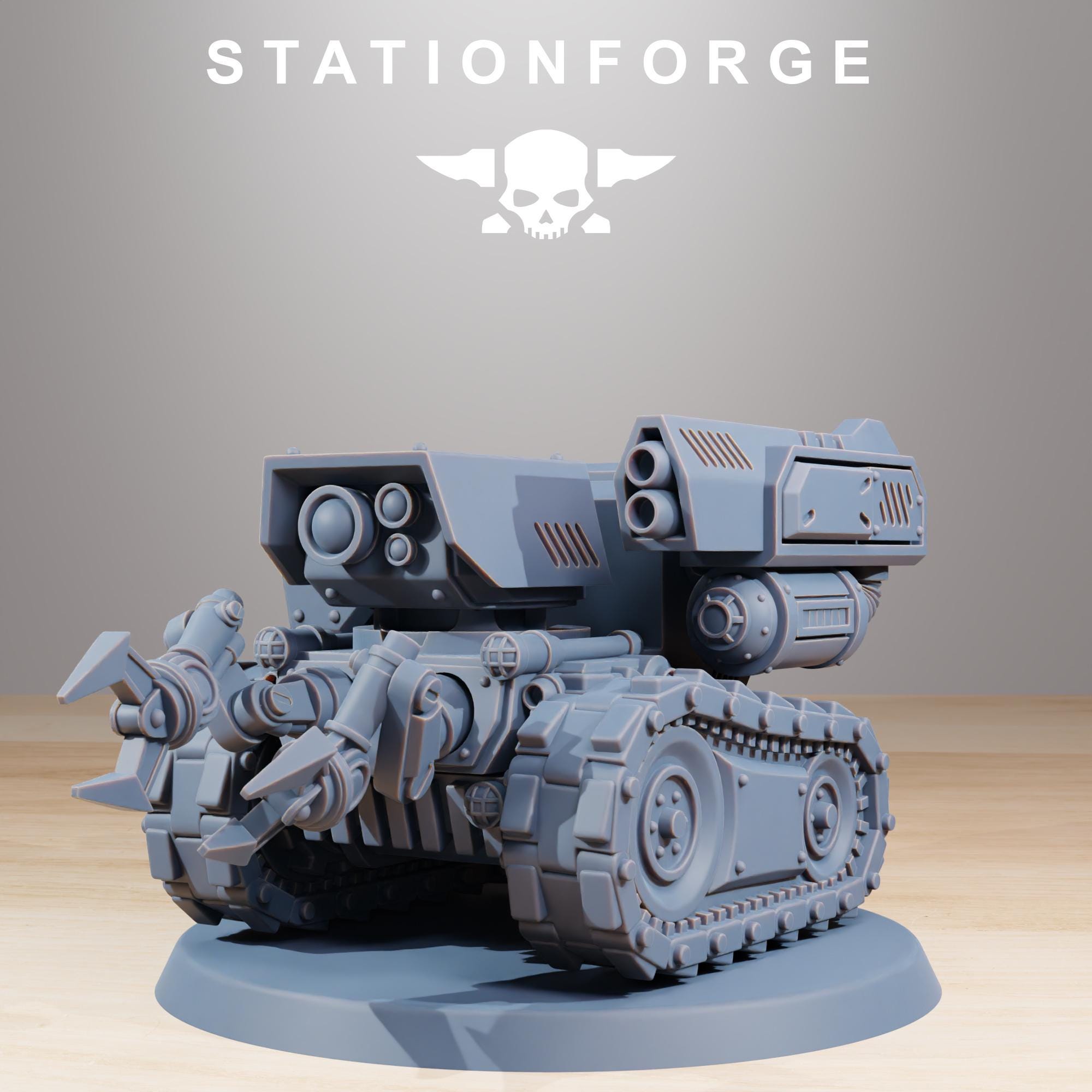 Scavenger Volatiles from StationForge/6 Tabletop, Wargame Miniatures +Gratis Bases