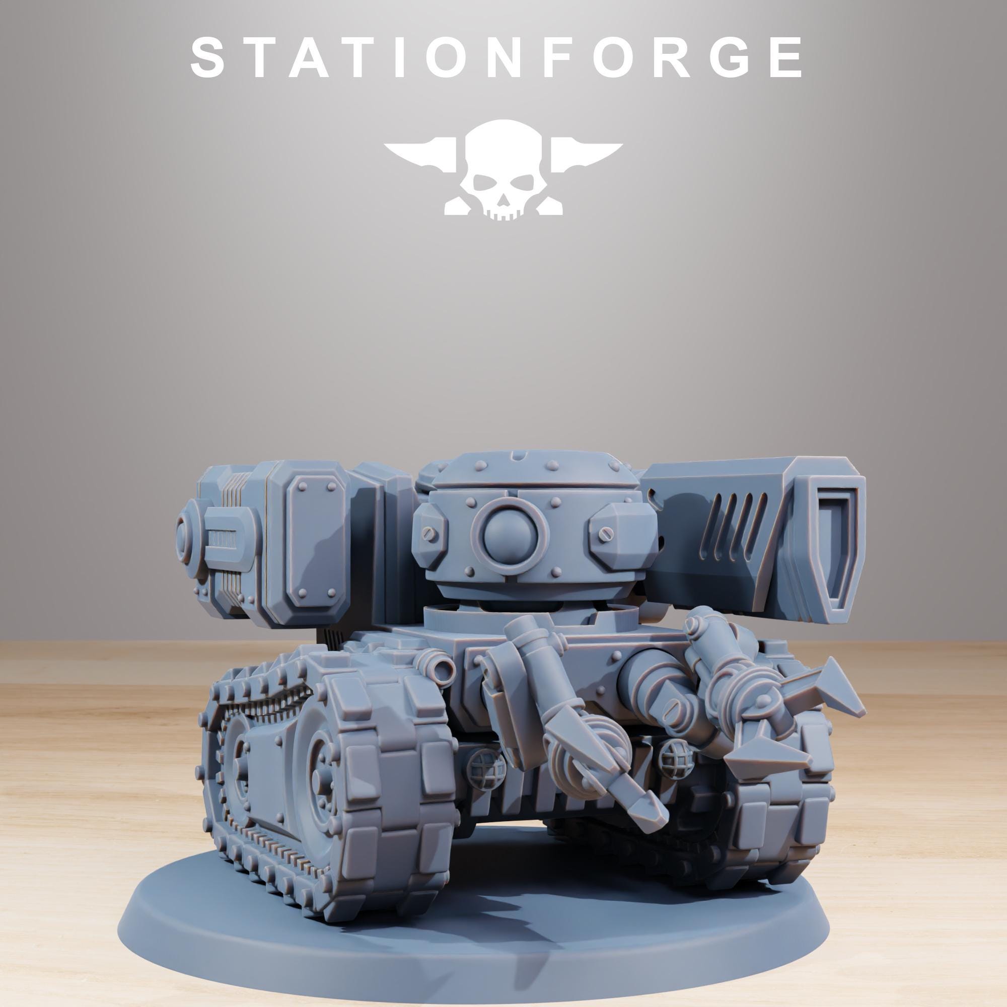 Scavenger Volatiles from StationForge/6 Tabletop, Wargame Miniatures +Gratis Bases