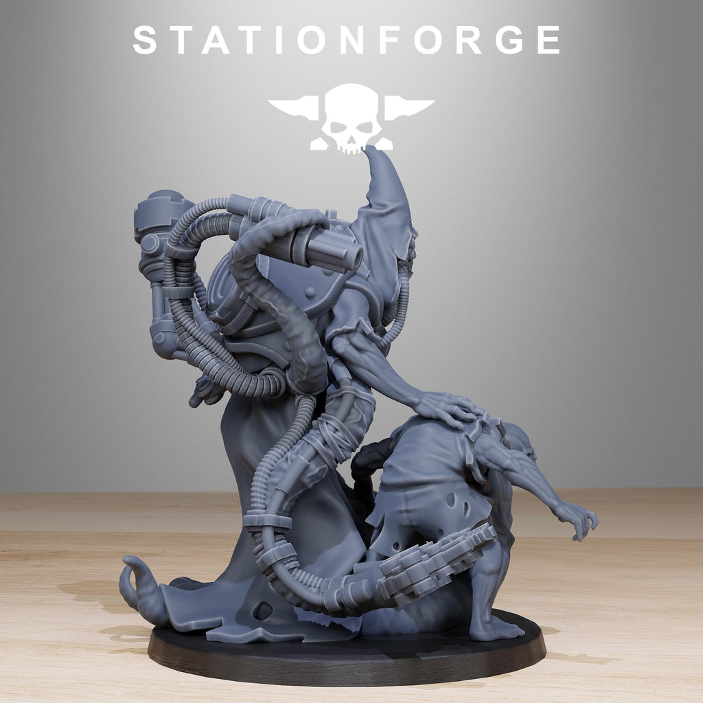 Scavenger Lotharius from StationForge/ Tabletop, Wargame Miniature +Gratis Base