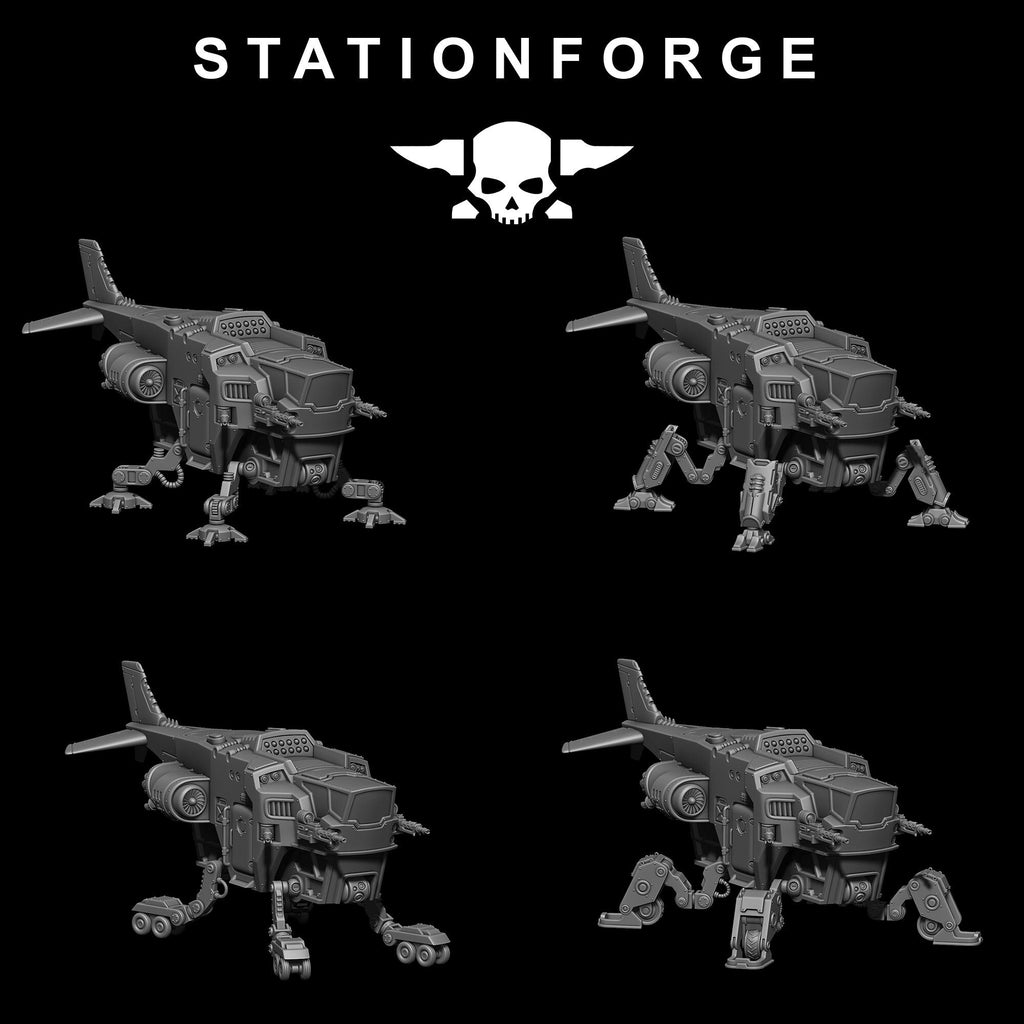 Scavenger Cutlass+ Crew (whole set) from StationForge/ Tabletop, Wargame Miniature +Gratis Base