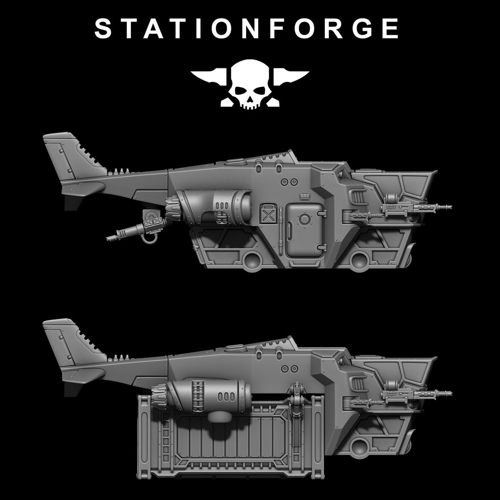 Scavenger Cutlass+ Crew (whole set) from StationForge/ Tabletop, Wargame Miniature +Gratis Base