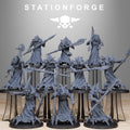 Scavenger Elders from StationForge/10 Miniatures +Gratis Bases