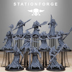 Scavenger Elders from StationForge/10 Miniatures +Gratis Bases