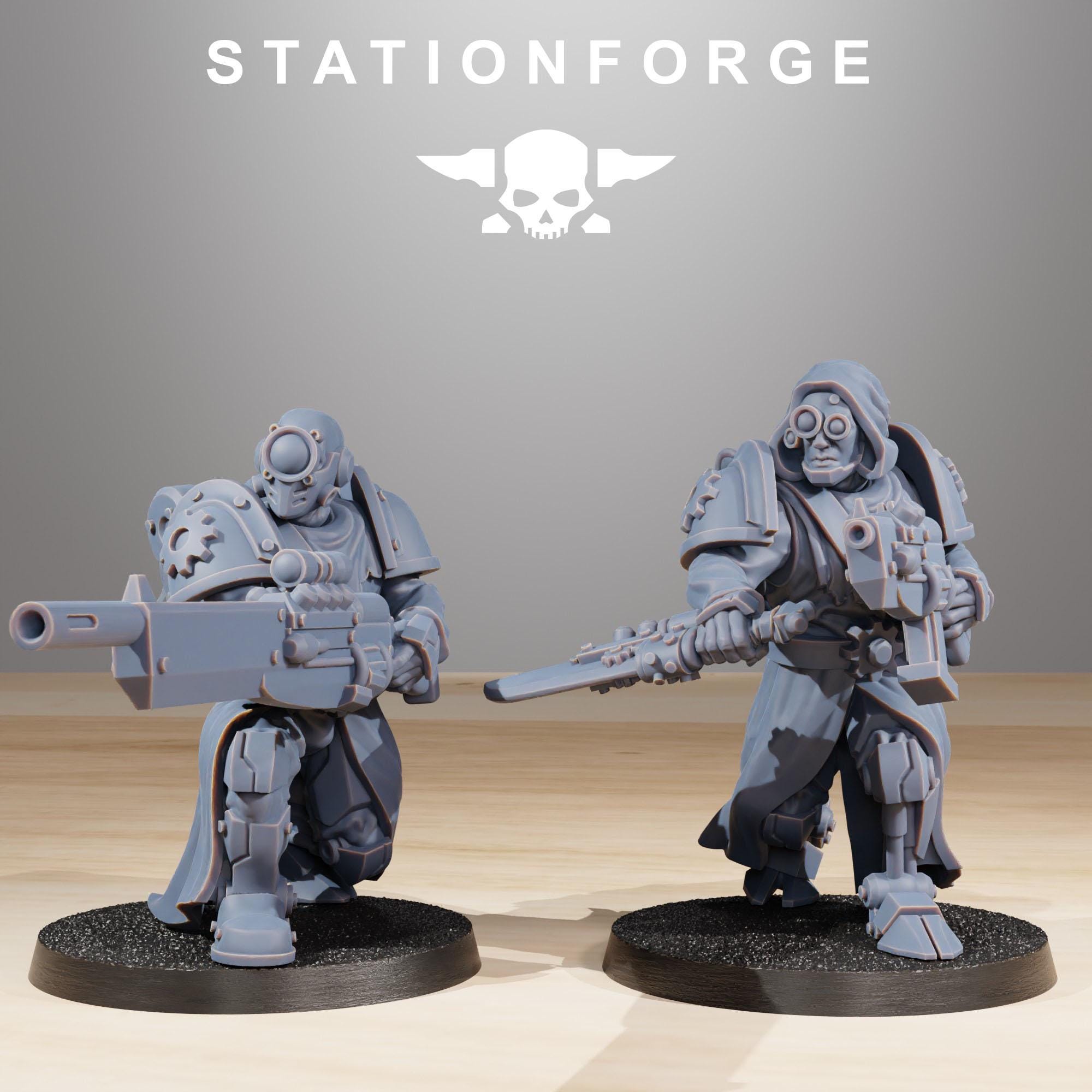 Scavenger Builder from StationForge/24 Miniatures +Gratis Bases