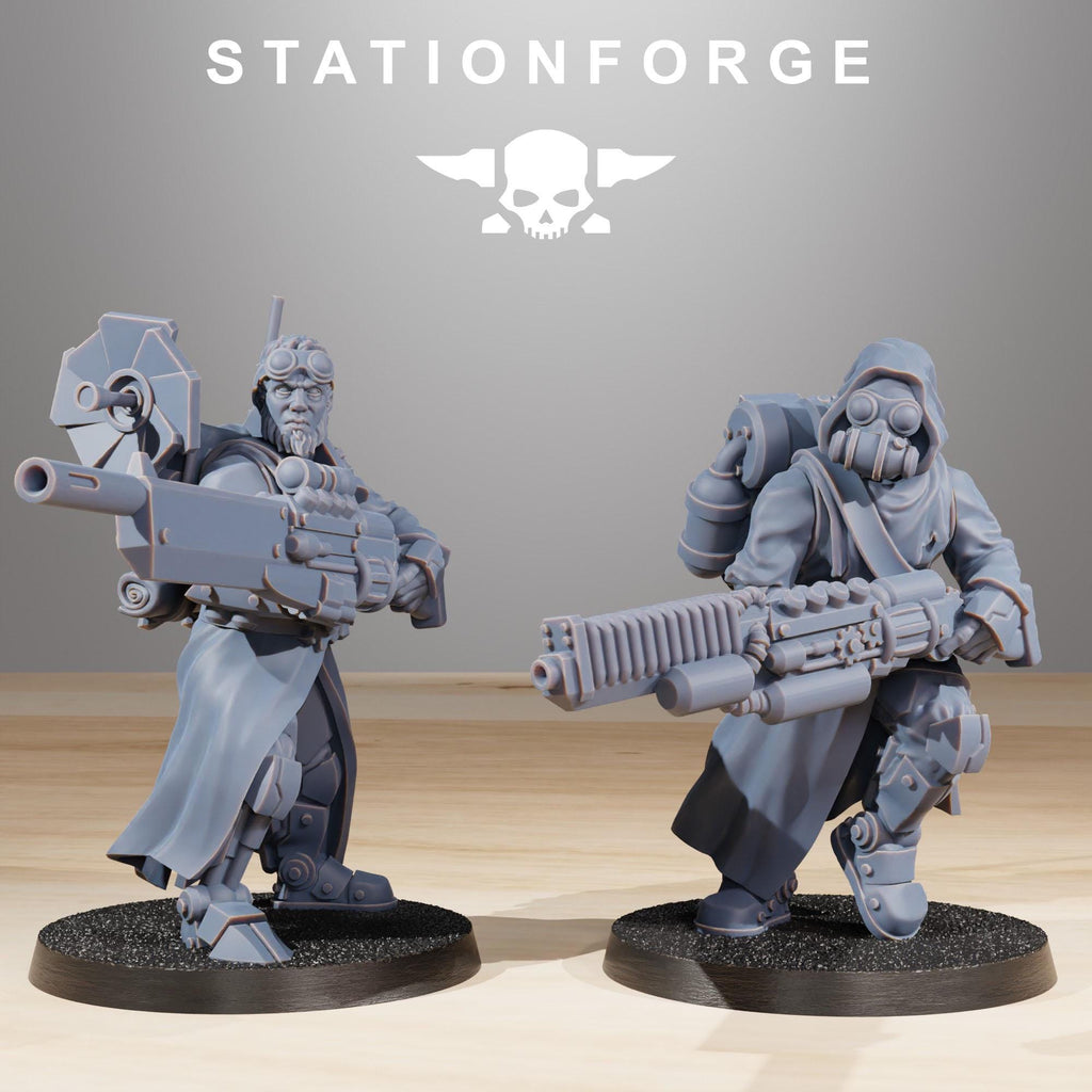 Scavenger Builder from StationForge/24 Miniatures +Gratis Bases