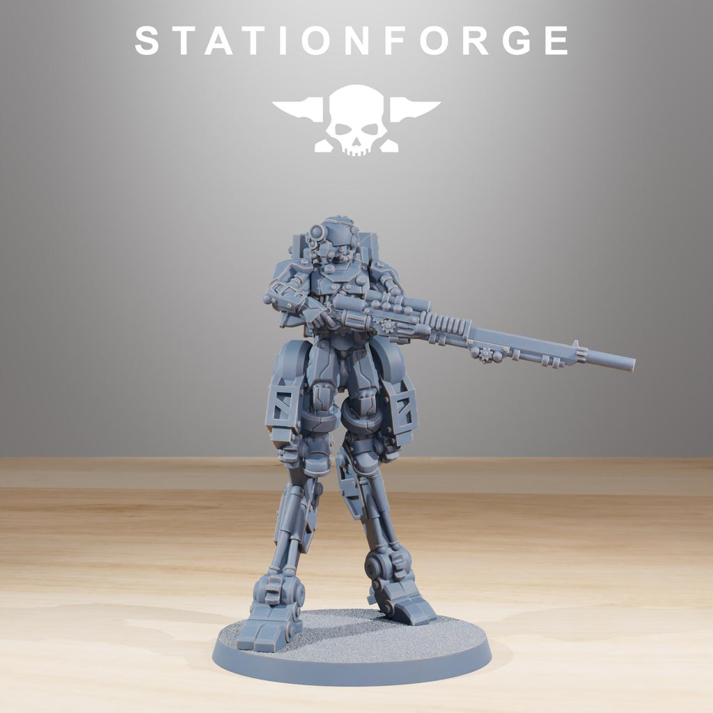 Scavenger Wayfarer from StationForge/10 Miniatures +Gratis Bases