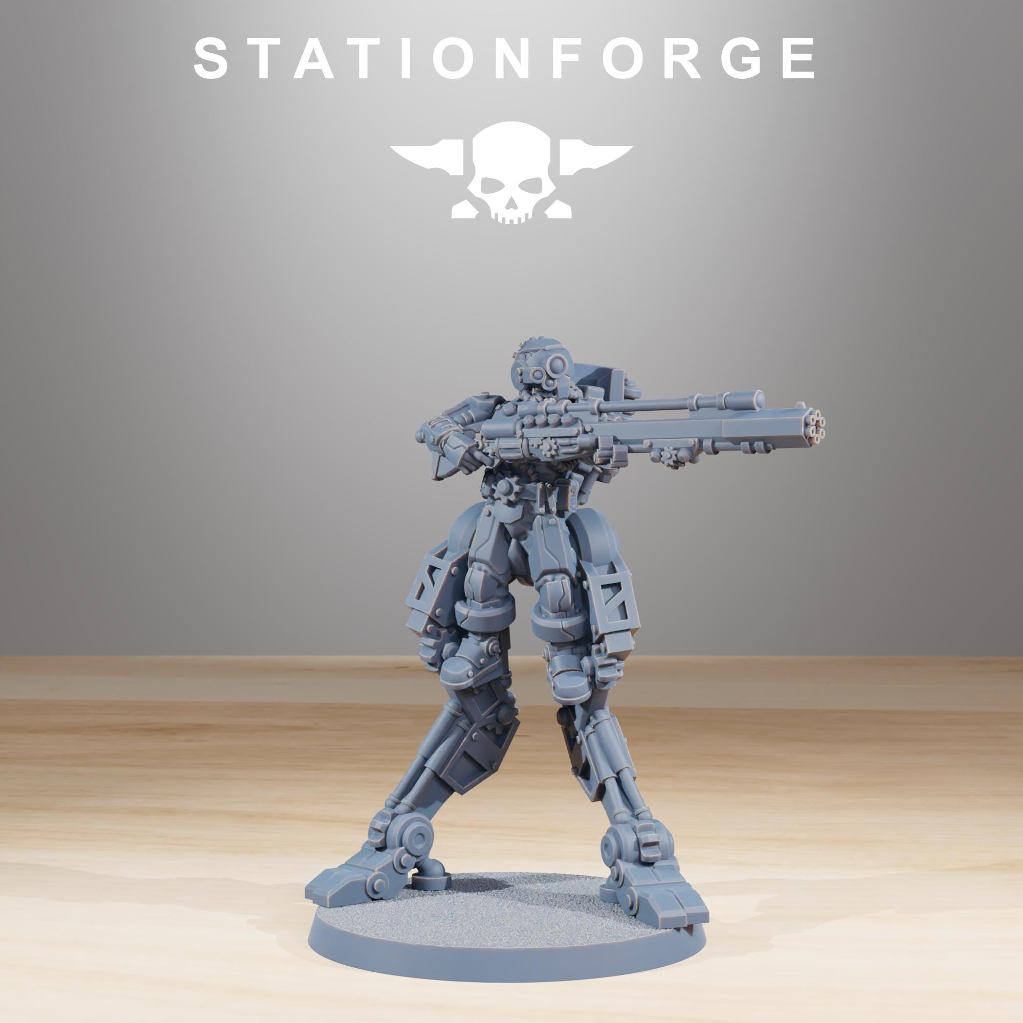 Scavenger Wayfarer from StationForge/10 Miniatures +Gratis Bases