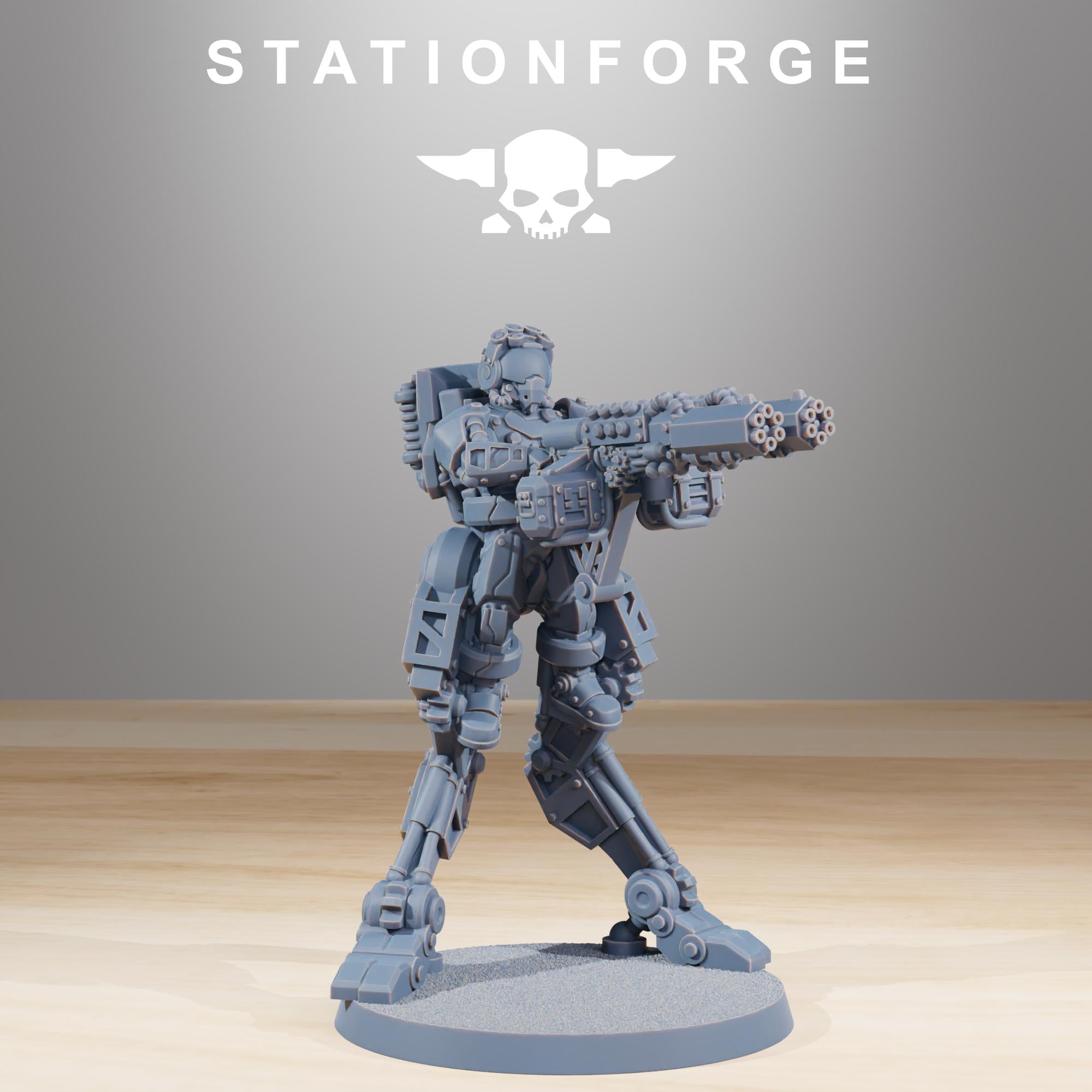 Scavenger Wayfarer from StationForge/10 Miniatures +Gratis Bases