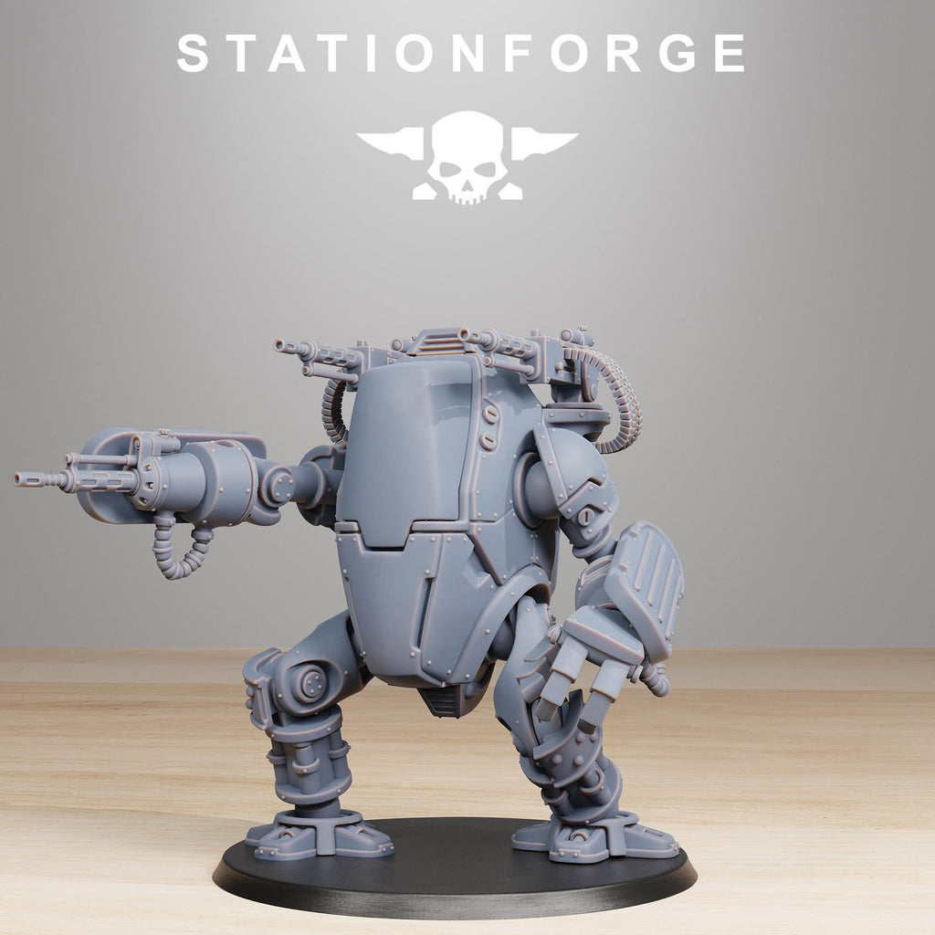 Scavenger Clankers from StationForge/1 Miniature +Gratis Base