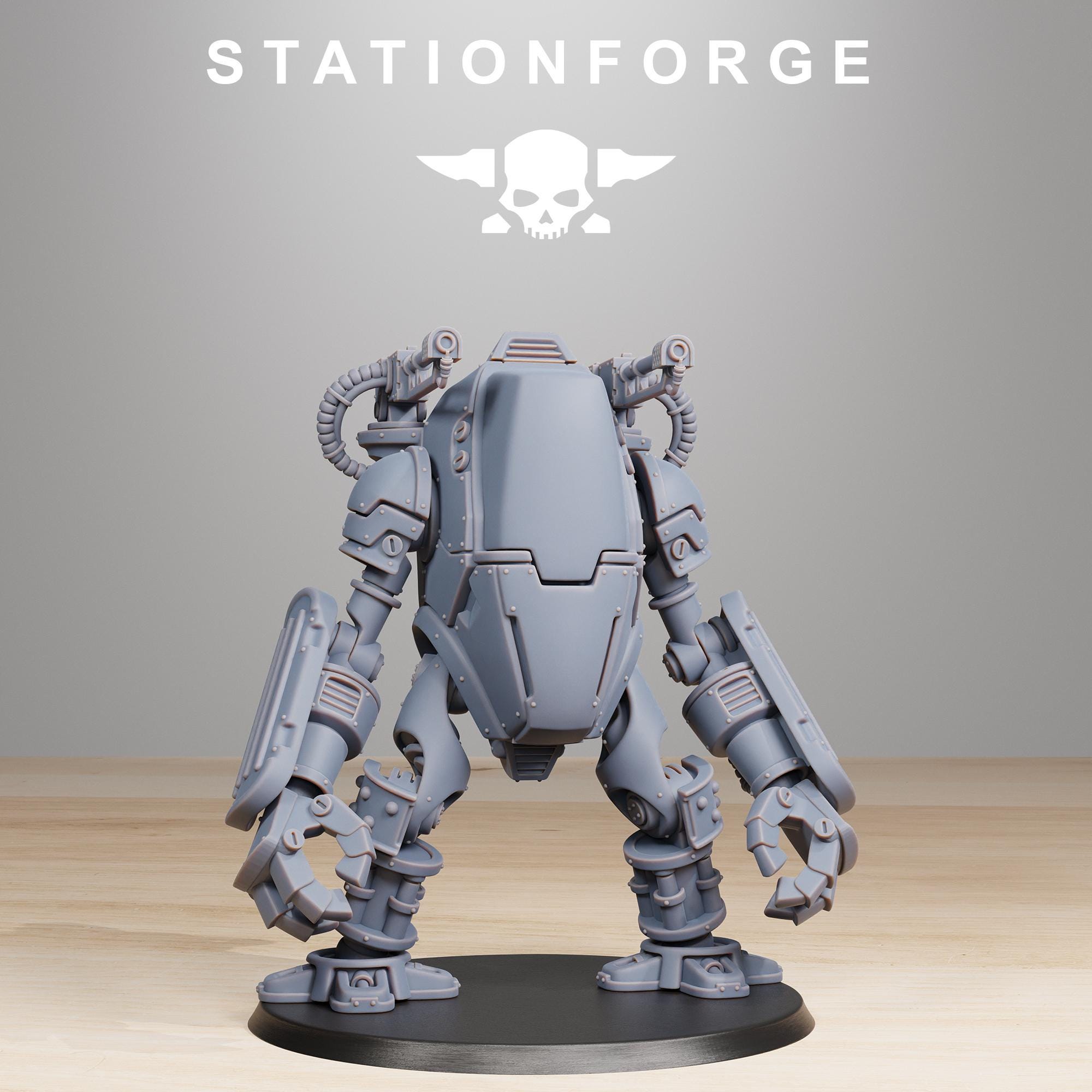 Scavenger Clankers from StationForge/1 Miniature +Gratis Base
