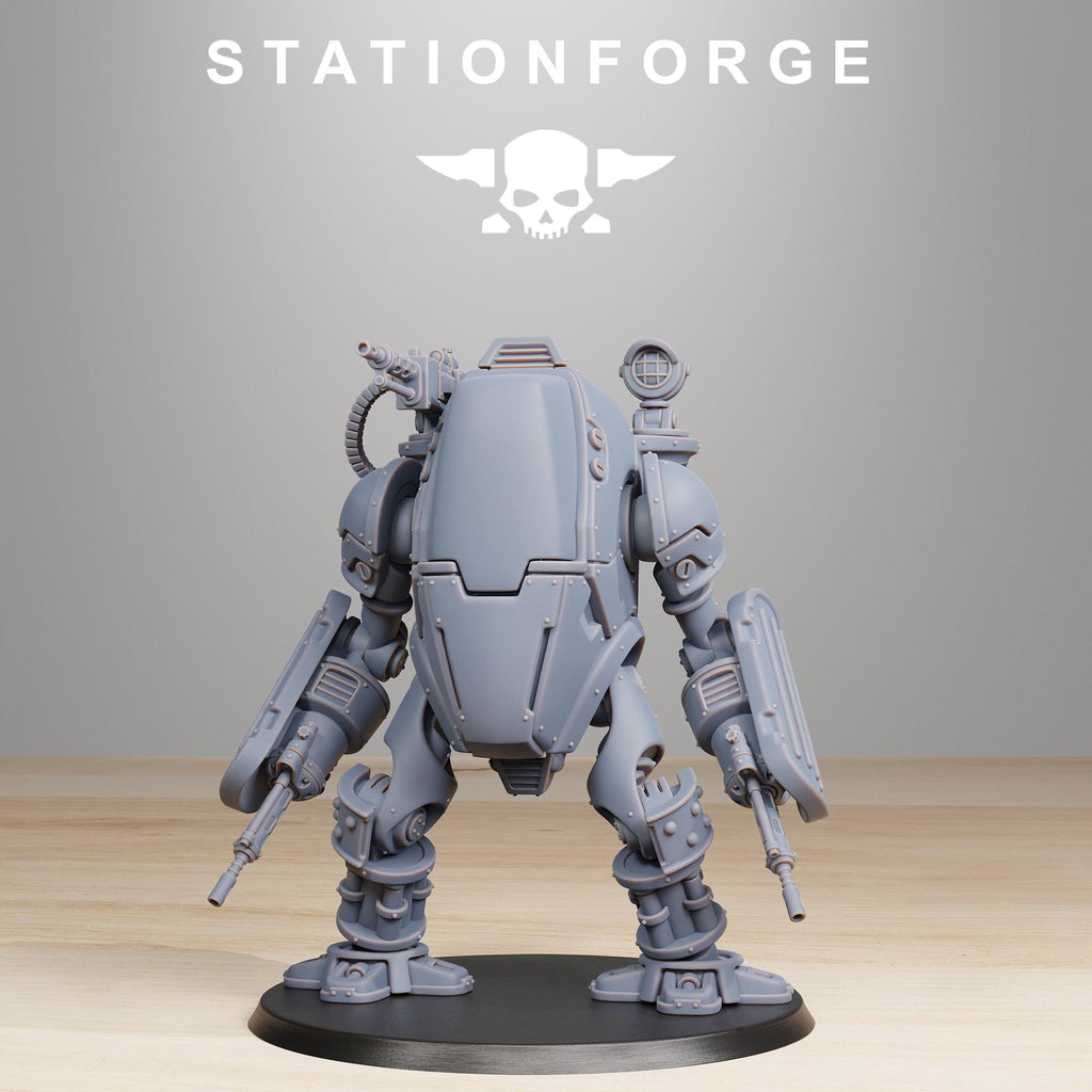 Scavenger Clankers from StationForge/1 Miniature +Gratis Base
