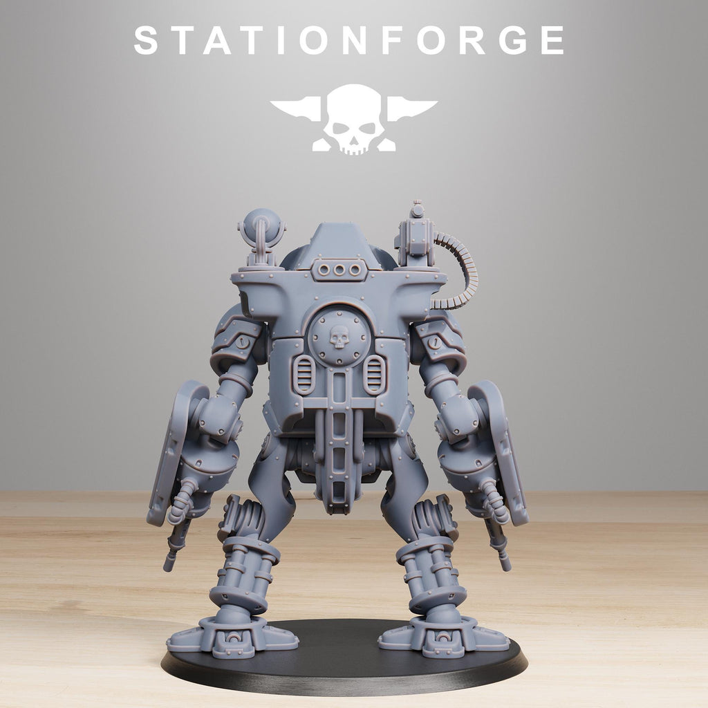 Scavenger Clankers from StationForge/1 Miniature +Gratis Base
